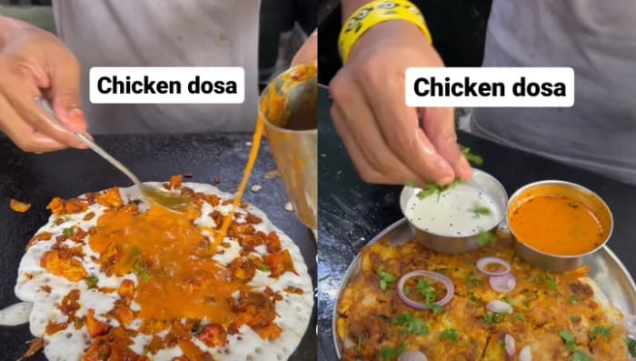 Chicken Dosa