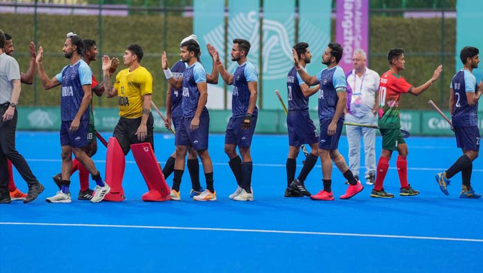 Asian Games 2023: బంగ్లాను ఓడించి.. సెమీస్⁭కు చేరిన భారత హాకీ టీం