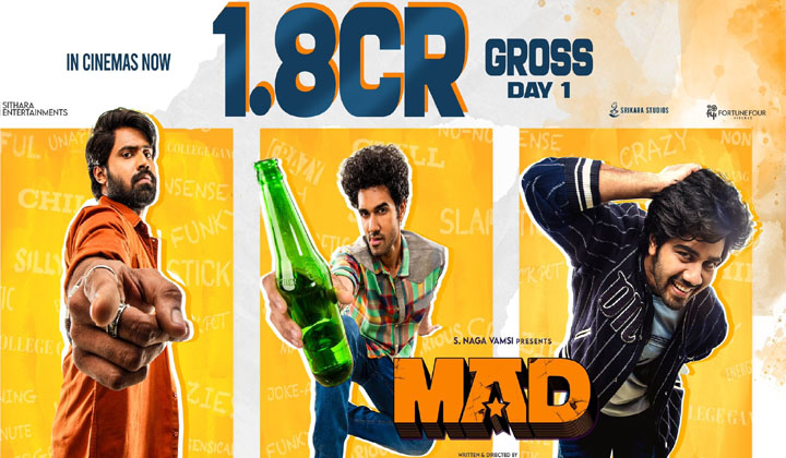 MAD Collections: చిన్న సినిమా పెద్ద హిట్… డే 1 కలెక్షన్స్ మాములుగా లేవు