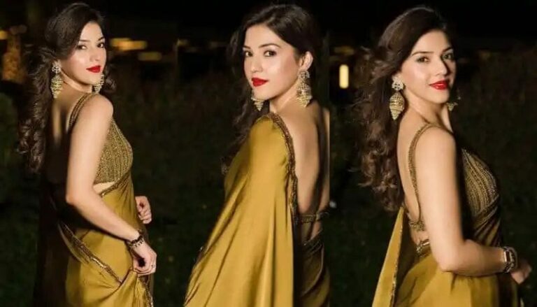 Mehreen Pirzada : చీరకట్టులో స్లీవ్ లెస్ బ్లౌజ్ లో హనీ బేబీ క్యూట్ ఫోజులు.. ఫ్యాన్స్ ఫిదా..