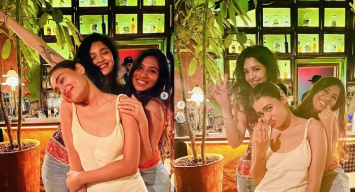 Shaalini Pande : మిడిల్ ఫింగర్ చూపిస్తూ ఫ్రెండ్స్ తో ఎంజాయ్ చేస్తున్న విజయ్ బ్యూటీ..