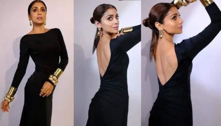 Shriya Saran : లాంగ్ బ్లాక్ డ్రెస్ లో హొయలు పోతున్న శ్రీయ.. ఇలా చూపిస్తే ఎలా పాప..