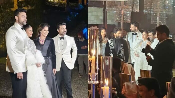 Varun Tej- Lavanya Tripathi: గ్రాండ్ గా వరుణ్, లావణ్య ప్రీ వెడ్డింగ్ సెలబ్రేషన్స్‌.. ఒకే ఫ్రేమ్ లో మెగా, అల్లు కుటుంబాలు..