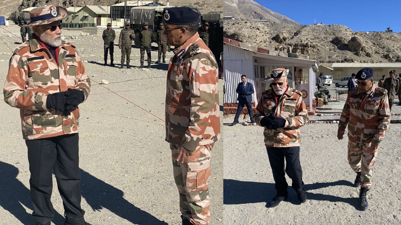 Diwali-PM Modi: సైనికులతో ప్రధాని మోడీ దీపావళి వేడుకలు!