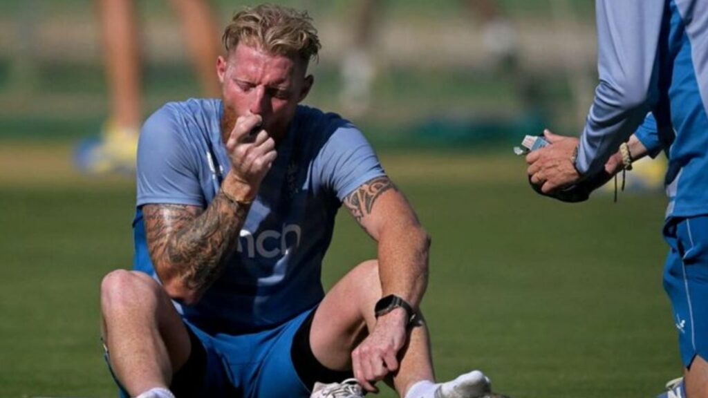 England Cricketers Using Inhalers