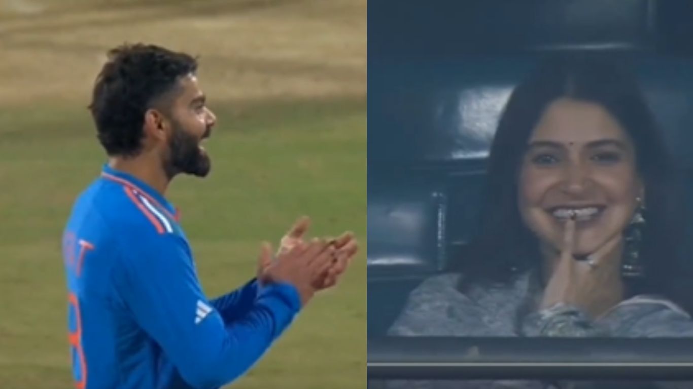 Kohli-Anushka: ఏంటి అనుష్క.. కనీసం చప్పట్లు కూడా కొట్టవా! కోహ్లీ వీడియో వైరల్