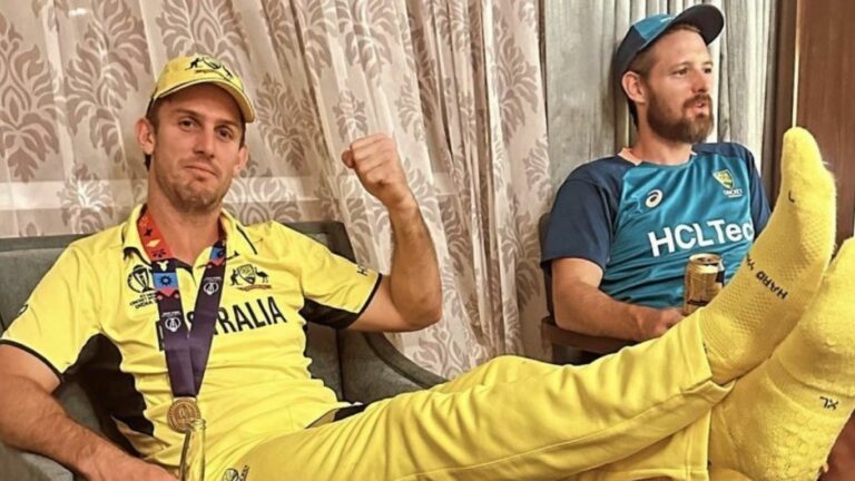 Mitchell Marsh World Cup Trophy: మిచెల్ మార్ష్.. అంత ‘బలుపు’ అనవసరం! మండిపడుతున్న క్రికెట్ ఫాన్స్