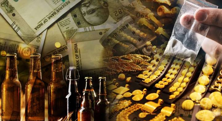 Telangana Elections 2023: మద్యం, బంగారం, వెండి, డ్రగ్స్… ఓటింగ్‌కు ముందురోజు తెలంగాణలో రూ.745 కోట్లు స్వాధీనం