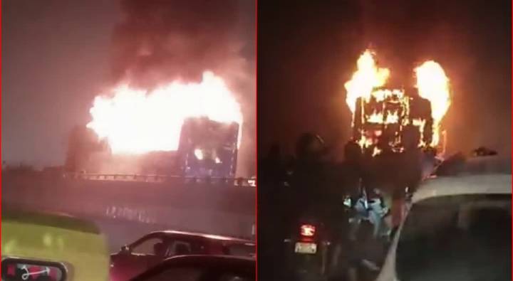 Bus Accident: గురుగ్రామ్‌లో డబుల్ డెక్కర్ బస్సులో మంటలు.. ఇద్దరు మృతి.. 12మందికి గాయాలు