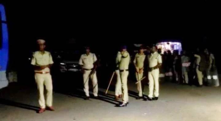 Nagarjuna Sagar: నాగార్జున సాగర్ ప్రాజెక్టు దగ్గర హైటెన్షన్.. భారీగా మోహరించిన పోలీసులు