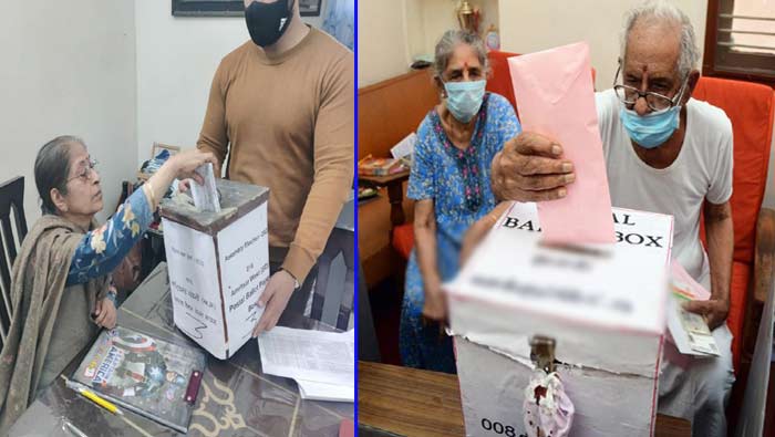 TS Elections: తెలంగాణలో కొనసాగుతున్న వృద్ధుల, వికలాంగుల పోస్టల్ ఓటింగ్