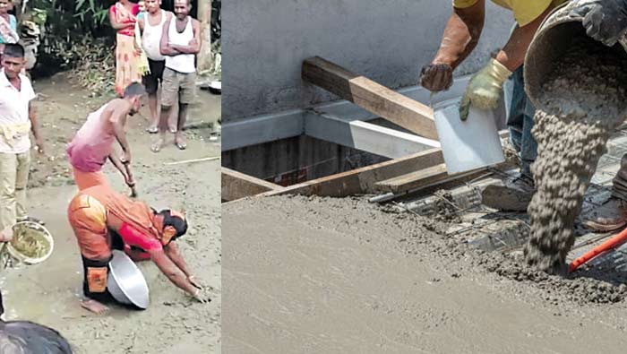 Bihar: గొప్పోళ్ళురా బాబు.. రోడ్డునే మాయం చేశారు..