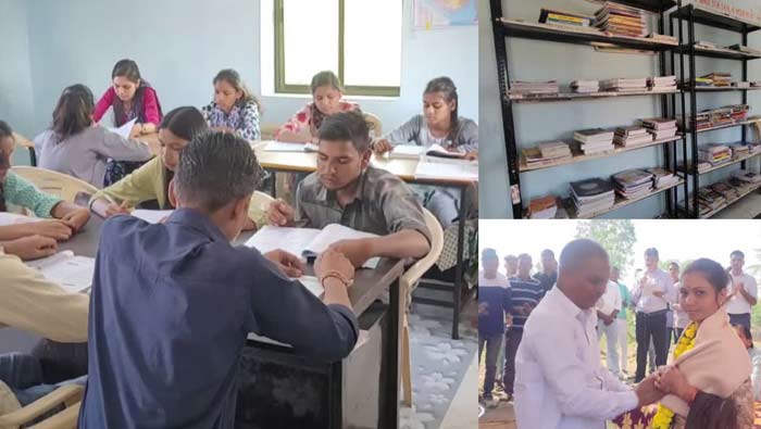 Village Library: మారు మూల గ్రామంలో గ్రంధాలయం.. ఏడాదిలో 19 మందికి ప్రభుత్వ ఉద్యోగాలు