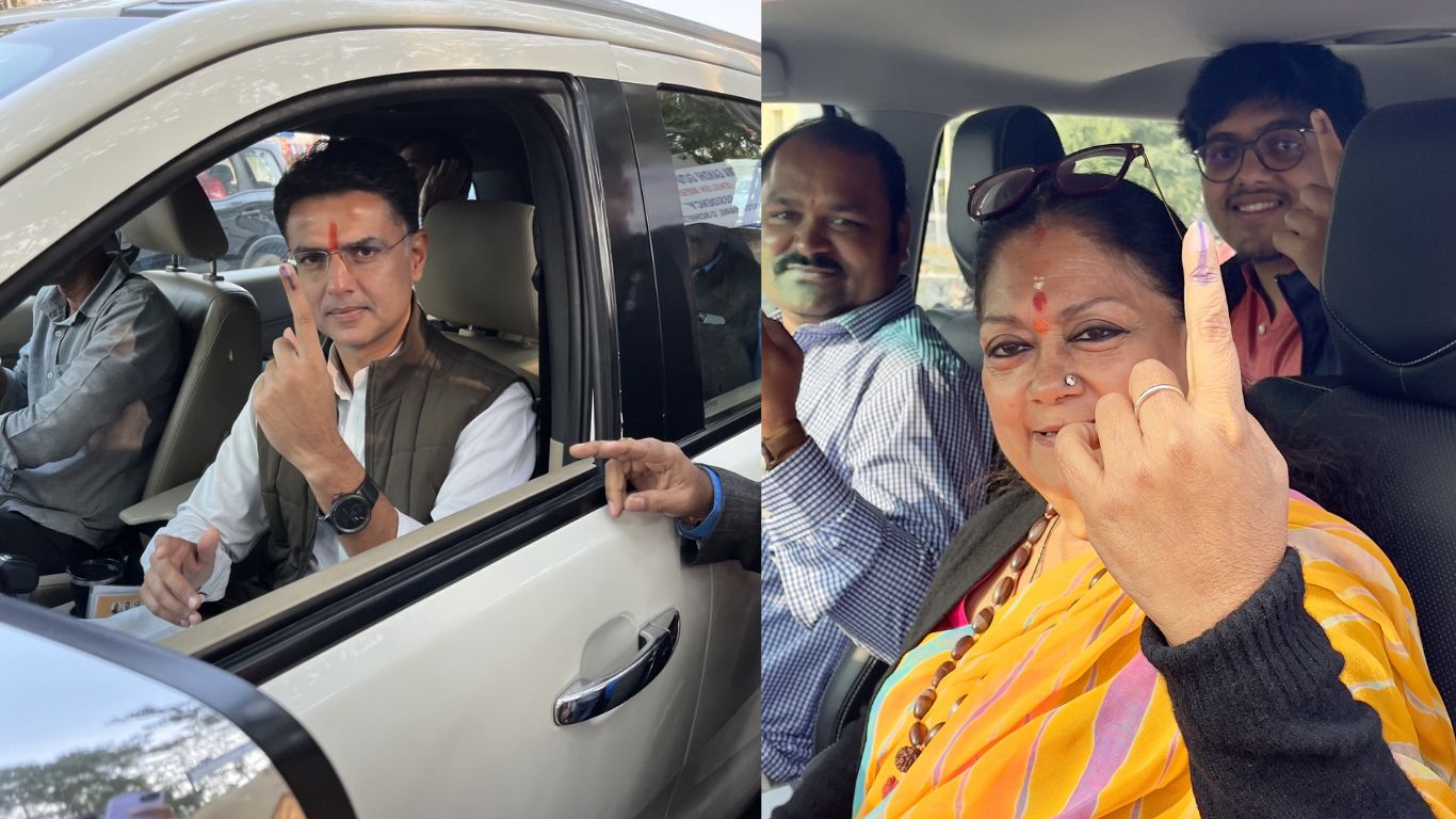 Rajasthan Elections 2023: రాజస్థాన్‌లో ఓటేసిన ప్రముఖులు.. 9 గంటల వరకు 9.77 శాతం పోలింగ్‌!