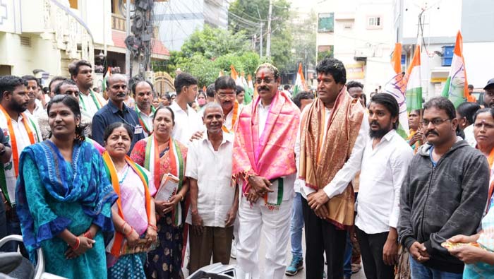 Bandi Ramesh: కాంగ్రెస్⁭ను గెలిపిద్దాం.. అభివృద్ధిని సాధిద్దాం