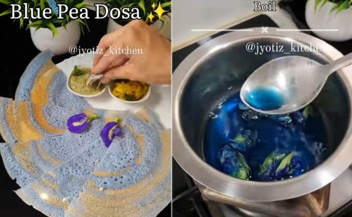Blue Dosa :  నెటిజన్లను తెగ ఆకట్టుకుంటున్న బ్లూ దోస వీడియో.. అద్భుతమే..