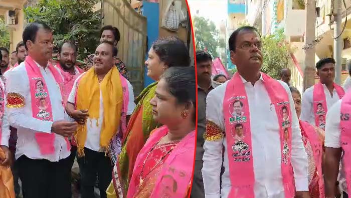 Kaleru Venkatesh: కాలేరు వెంకటేష్ కు ఆపూర్వ స్వాగతం.. అంబర్ పేటలో గెలిచేది బీఆర్ఎస్సే