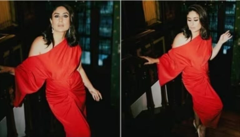 Kareena Kapoor : రెడ్ డ్రెస్సులో హాట్ లుక్ లో కరీనా కపూర్.. మైండ్ బ్లోయింగ్ స్టిల్స్ ..