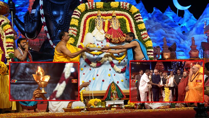 Koti Deepotsavam 3rd Day: మూడో రోజు ఘనంగా కోటి దీపోత్సవం.. వైభవంగా జోగులాంబ కళ్యాణం