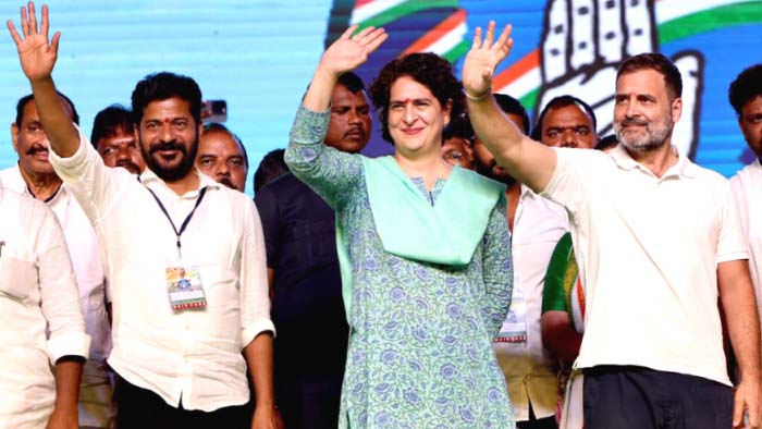 Telangana Election 2023: రాహుల్, ప్రియాంక, రేవంత్ రెడ్డి సభలు.. రోడ్ షోలు.. వివరాలు ఇవే..