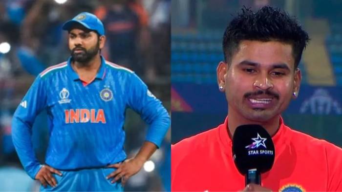 Shreyas Iyer, Rohit Sharma