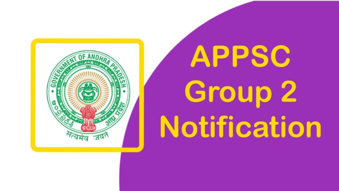 Appsc Group 2 Notification