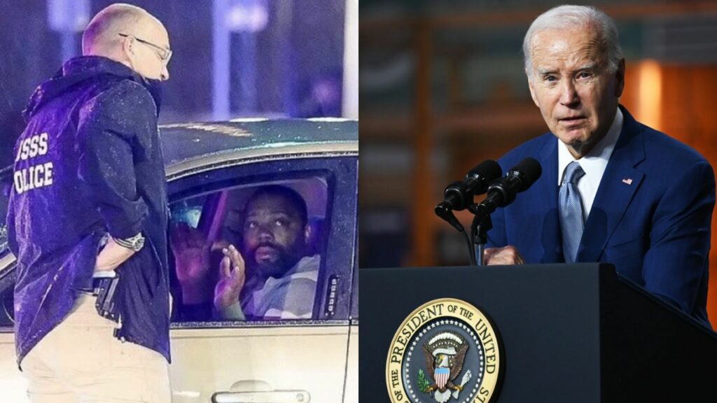 Joe Biden Car Crash