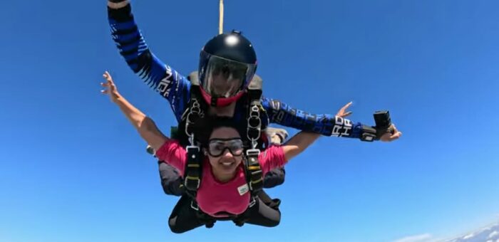 Ariyana Glory: ఆకాశంలో అరియానా.. పెద్ద సాహసమే చేసింది.. వీడియో వైరల్..