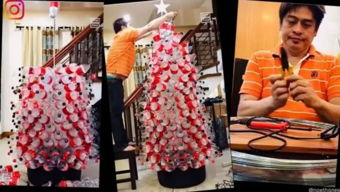 Viral Video : వావ్.. ప్లాస్టిక్ బాటిల్స్ తో అద్భుతం చేశాడుగా.. నెటిజన్స్ ఫిదా..