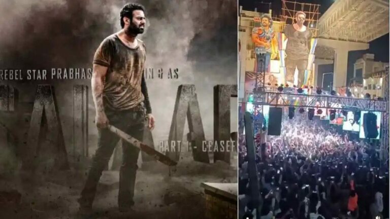 Salaar : డార్లింగ్ ఫ్యాన్సా.. మజాకా.. ఈ రేంజ్ హంగామా నెవర్ బిఫోర్..