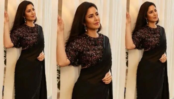 Katrina Kaif: బ్లాక్ శారీలో కత్రినా ఎంత అందంగా ఉందో చూశారా?