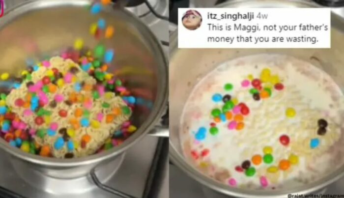 Viral video : క్యాడ్బరి జేమ్స్ తో మ్యాగిని ఎప్పుడైన ట్రై చేశారా? ఇది చూస్తే మ్యాగీ జోలికే వెళ్లరు..