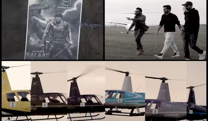 Prabhas: ఆరు హెలికాప్టర్లతో ప్రభాస్ కు సినిమాటిక్ సెల్యూట్ చేసిన కెనడా ఫ్యాన్స్