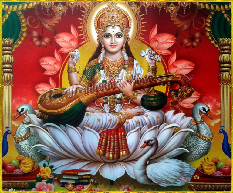 Saraswathidevi Puja : చదువుల తల్లి సరస్వతిని ఇలా పూజిస్తే చాలు..అన్నిట్లో ర్యాంకులే…