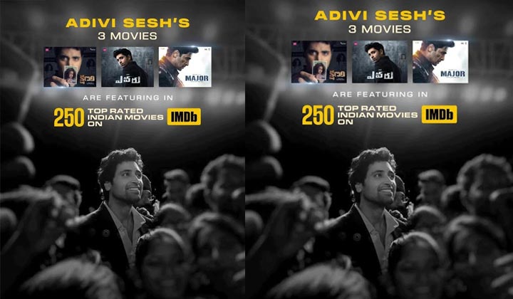 Adivi Sesh: IMDB బెస్ట్ మూవీస్.. మూడు సినిమాలు మనోడివే