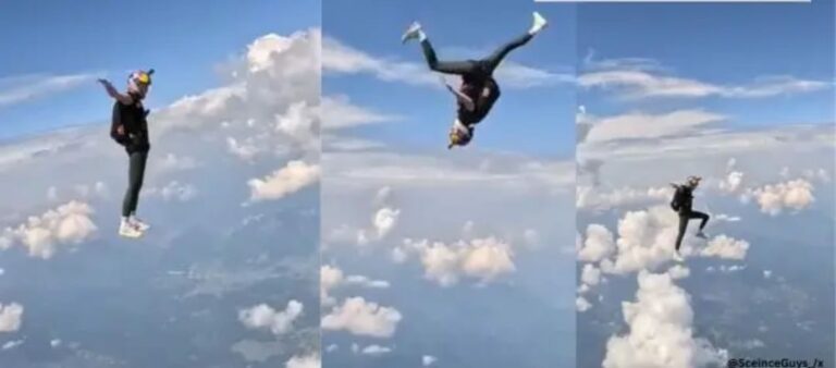 Viral video : వామ్మో.. ఏందీ భయ్యా ఇది.. గాల్లో నడవడమే కాదు.. డ్యాన్స్ చేస్తున్నాడుగా..