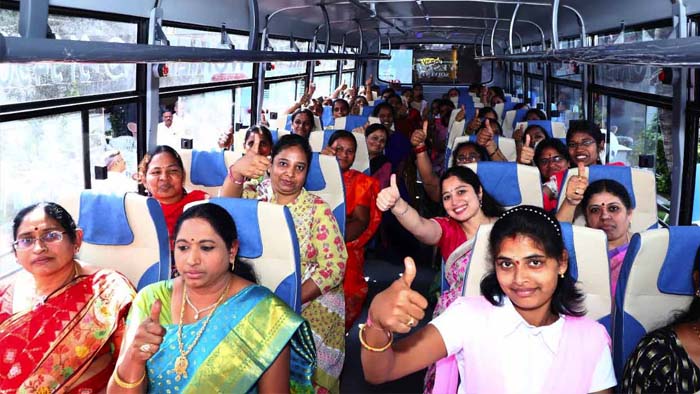 Telangana Free Bus For Woman