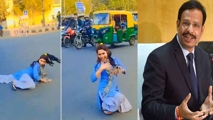 Viral Video: డ్యాన్స్ చేస్తూ నడిరోడ్డుపై యువతి రచ్చ.. సజ్జనార్ రియాక్షన్ చూశారా?