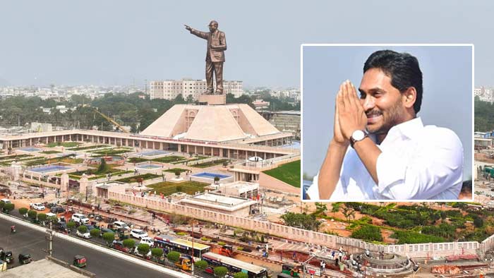 Dr BR Ambedkar Statue: నేడు అంబేద్కర్‌ విగ్రహాన్ని ఆవిష్కరించనున్న సీఎం జగన్‌.. విజయవాడలో ట్రాఫిక్‌ ఆంక్షలు