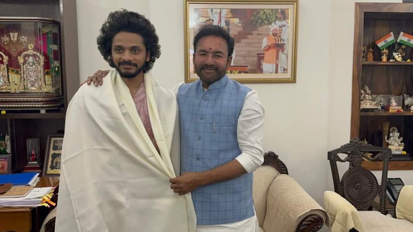 Hanu Man: హీరో తేజ సజ్జాను అభినందించిన కేంద్రమంత్రి కిషన్ రెడ్డి!