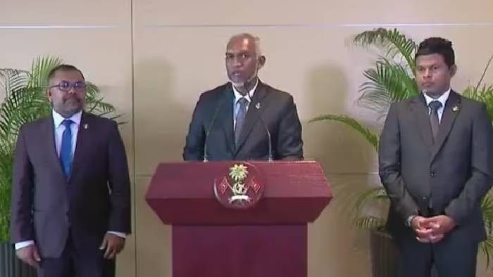 Maldives Row: “మమ్మల్ని వేధించే హక్కు ఏ దేశానికి లేదు”.. మాల్దీవ్స్ అధ్యక్షుడి సంచలన వ్యాఖ్యలు..