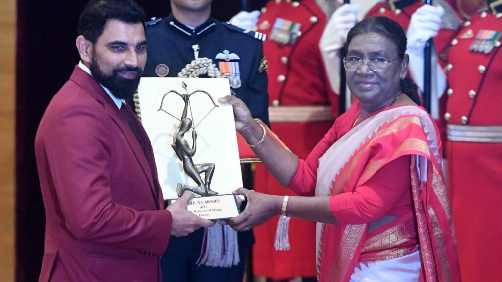 Mohammed Shami Arjuna Award1