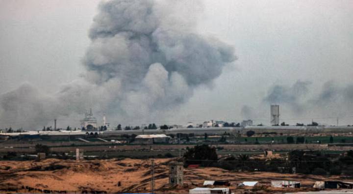 Gaza : కొత్త సంవత్సరం బాంబు దాడితో ప్రారంభం.. గాజాలో 35 మంది పాలస్తీనియన్లు హతం