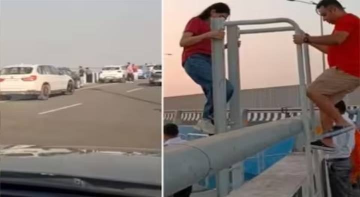 Atal Setu : అటల్ సేతుపై ఎక్కడ పడితే అక్కడ కార్లు, చెత్త కుప్పలు.. ఇలాంటి వారిని జైల్లో వేసేయండి మోడీ జీ