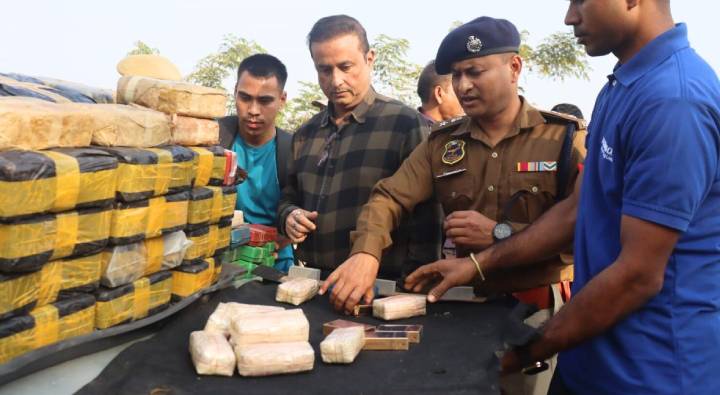 Assam Police: రూ.100 కోట్ల విలువైన డ్రగ్స్‌ స్వాధీనం.. నలుగురు అరెస్ట్