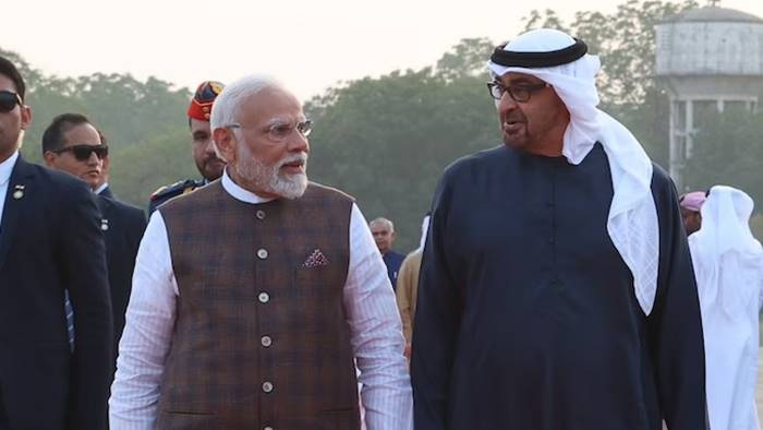 PM Modi Roadshow: అహ్మదాబాద్‌లో యూఏఈ అధ్యక్షుడితో ప్రధాని మోడీ రోడ్‌ షో