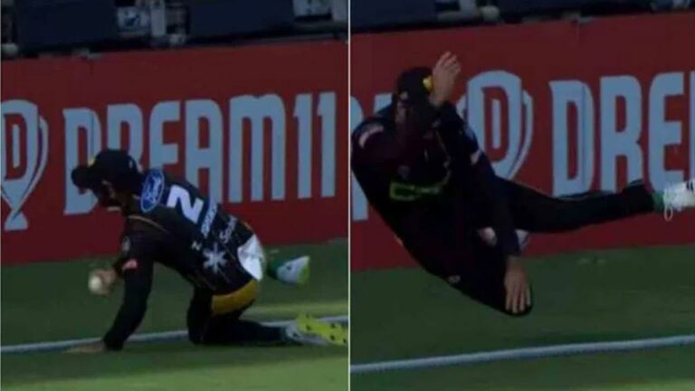 Stunning Catch: క్రికెట్ చరిత్రలోనే కనీవినీ ఎరుగని క్యాచ్.. వీడియో చూస్తే బిత్తరపోవాల్సిందే!