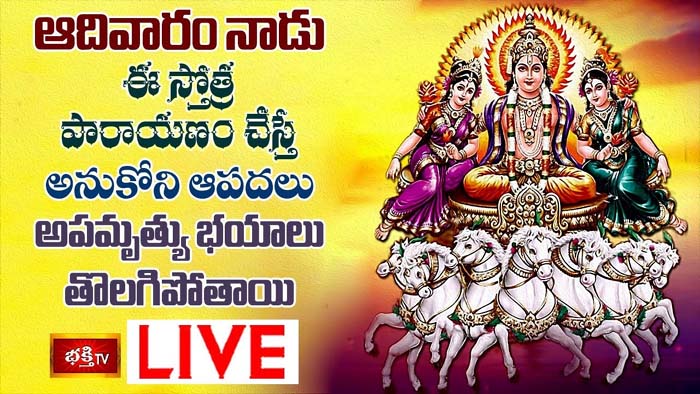 Surya Stotram: ఈ స్తోత్ర పారాయణం చేస్తే ఆపదలు, అపమృత్యు భయాలు తొలగిపోతాయి