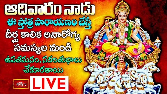 Surya Stotram: ఈ స్తోత్ర పారాయణం చేస్తే సకలశుభాలు చేకూరతాయి
