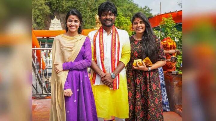 Ambajipeta Marriage Band : విజయవాడ కనకదుర్గమ్మ అమ్మవారిని దర్శించుకున్న చిత్ర యూనిట్..